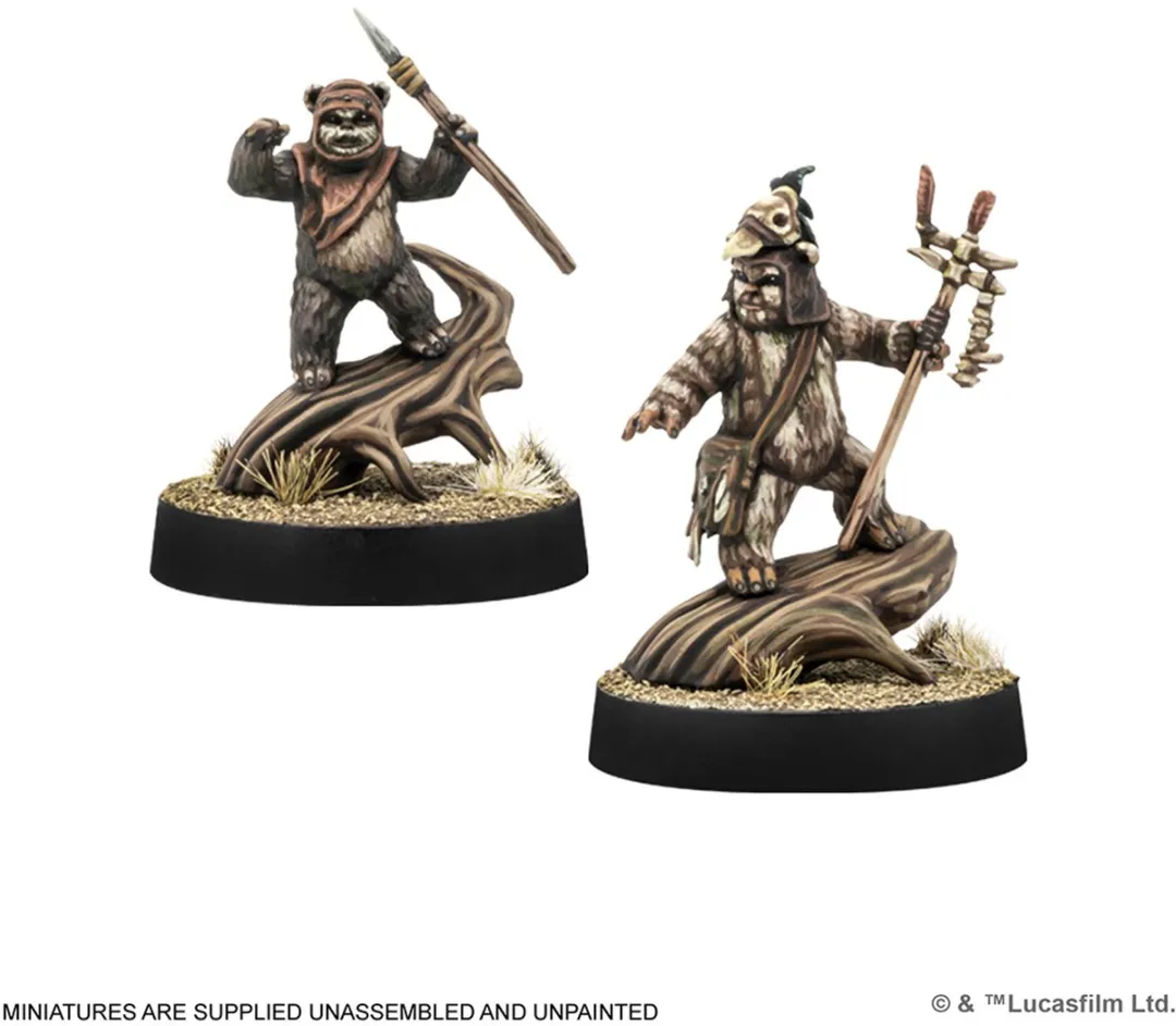 Atomic Mass Games Star Wars Legion Logray & Wicket SWQ74 Uitbreiding