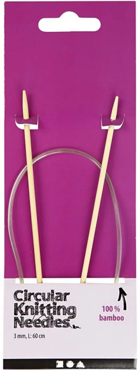Creativ Company Rondbreinaald 3 - 60 cm - Blank