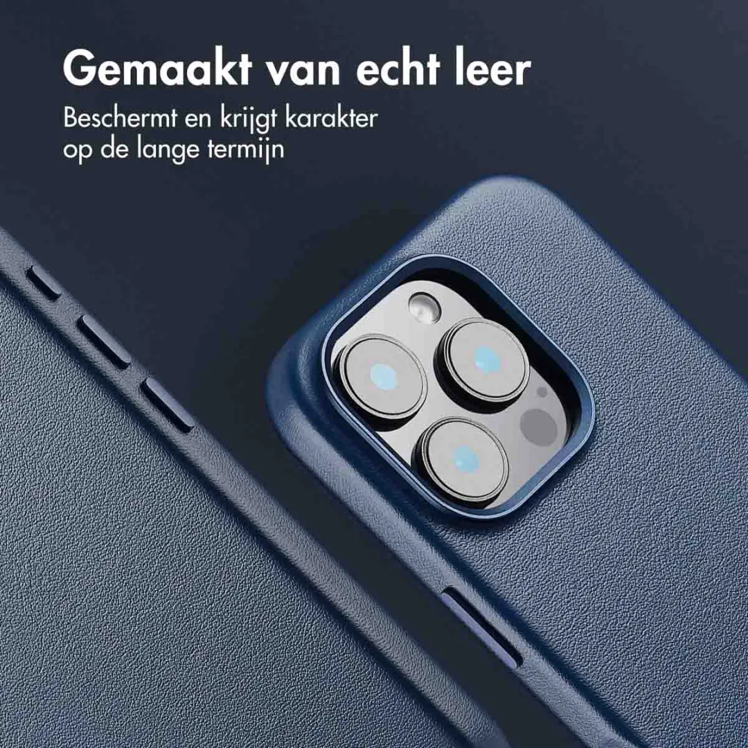 Accezz Hoesje iPhone 16 Pro Nightfall Blue - MagSafe - 2 Pasjes