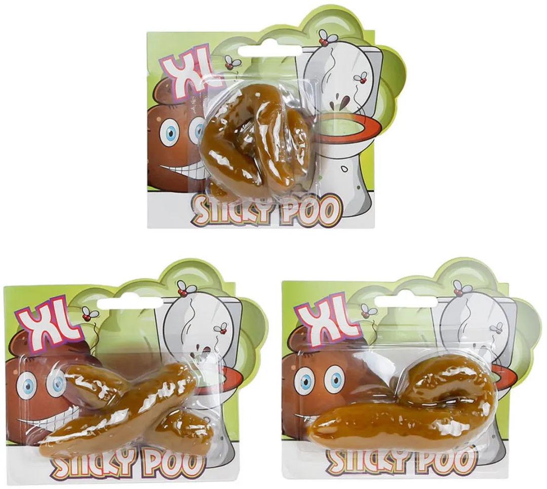 Toys Amsterdam Fopdrol Junior 8cm Siliconen - Bruin