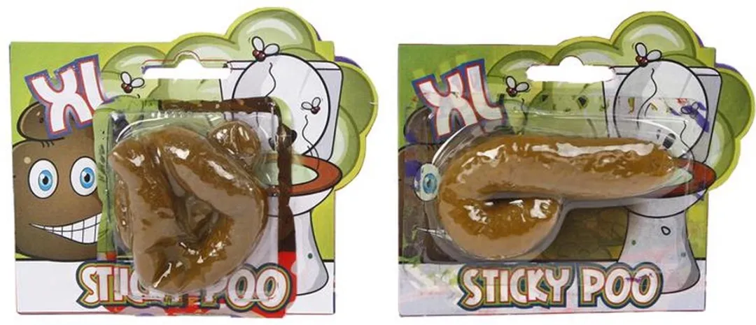 Toys Amsterdam Fopdrol Junior 8cm Siliconen - Bruin