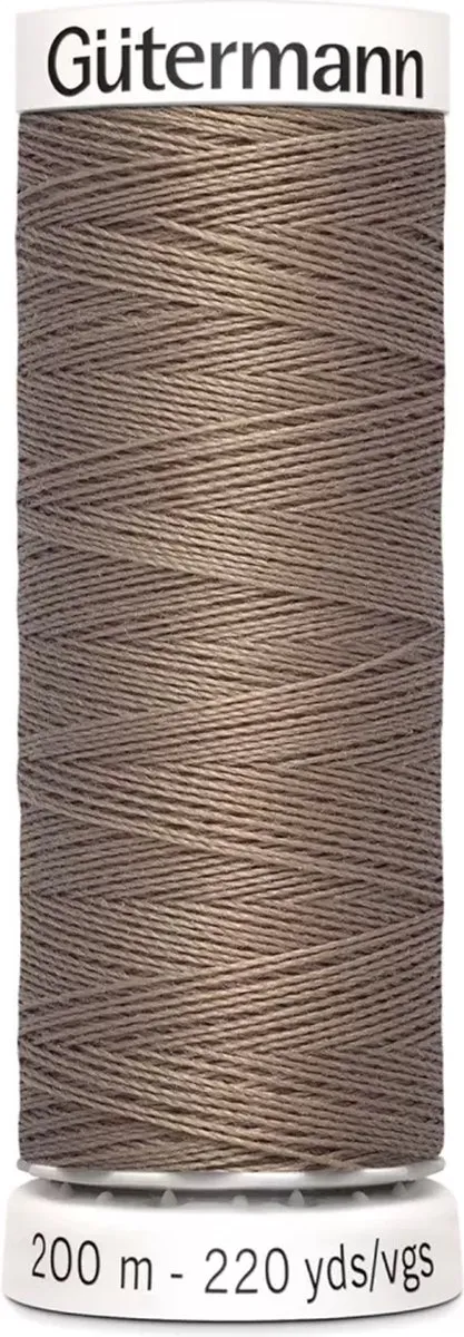 Gutermann Polyester Naaigaren 200m - Bruin - afbeelding 6 van 6