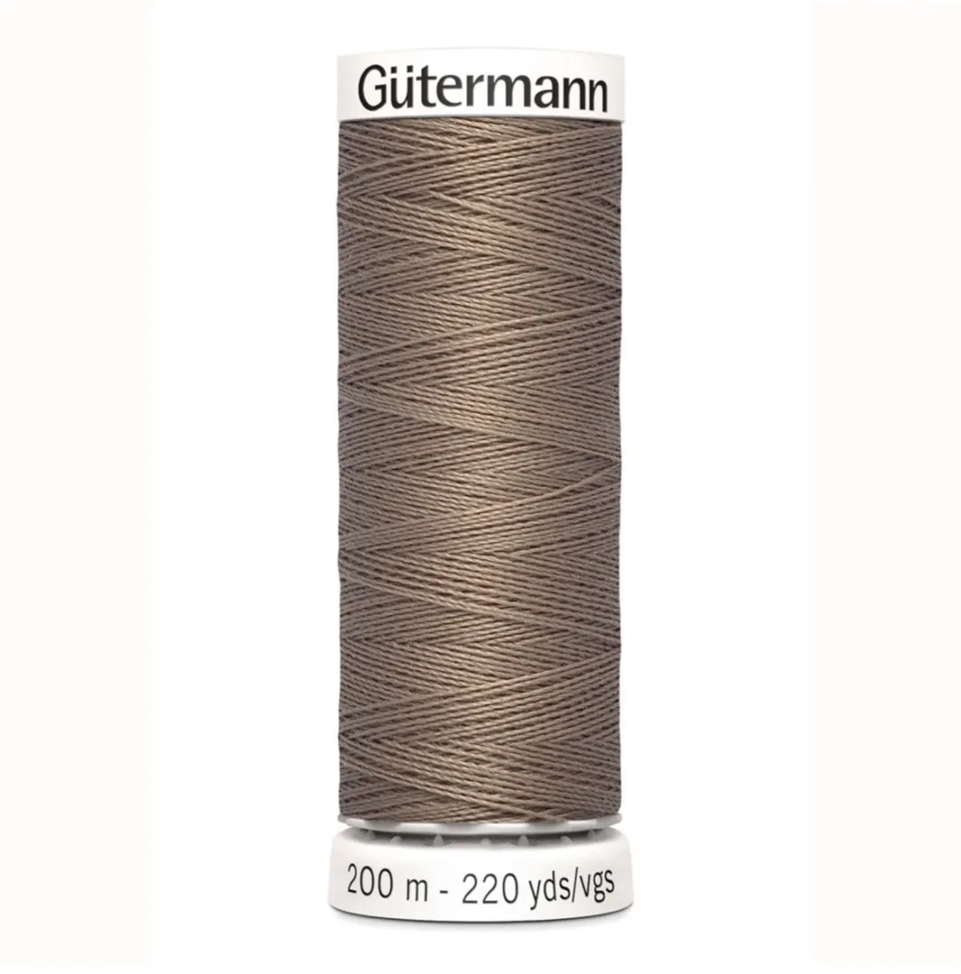 Gutermann Polyester Naaigaren 200m - Bruin