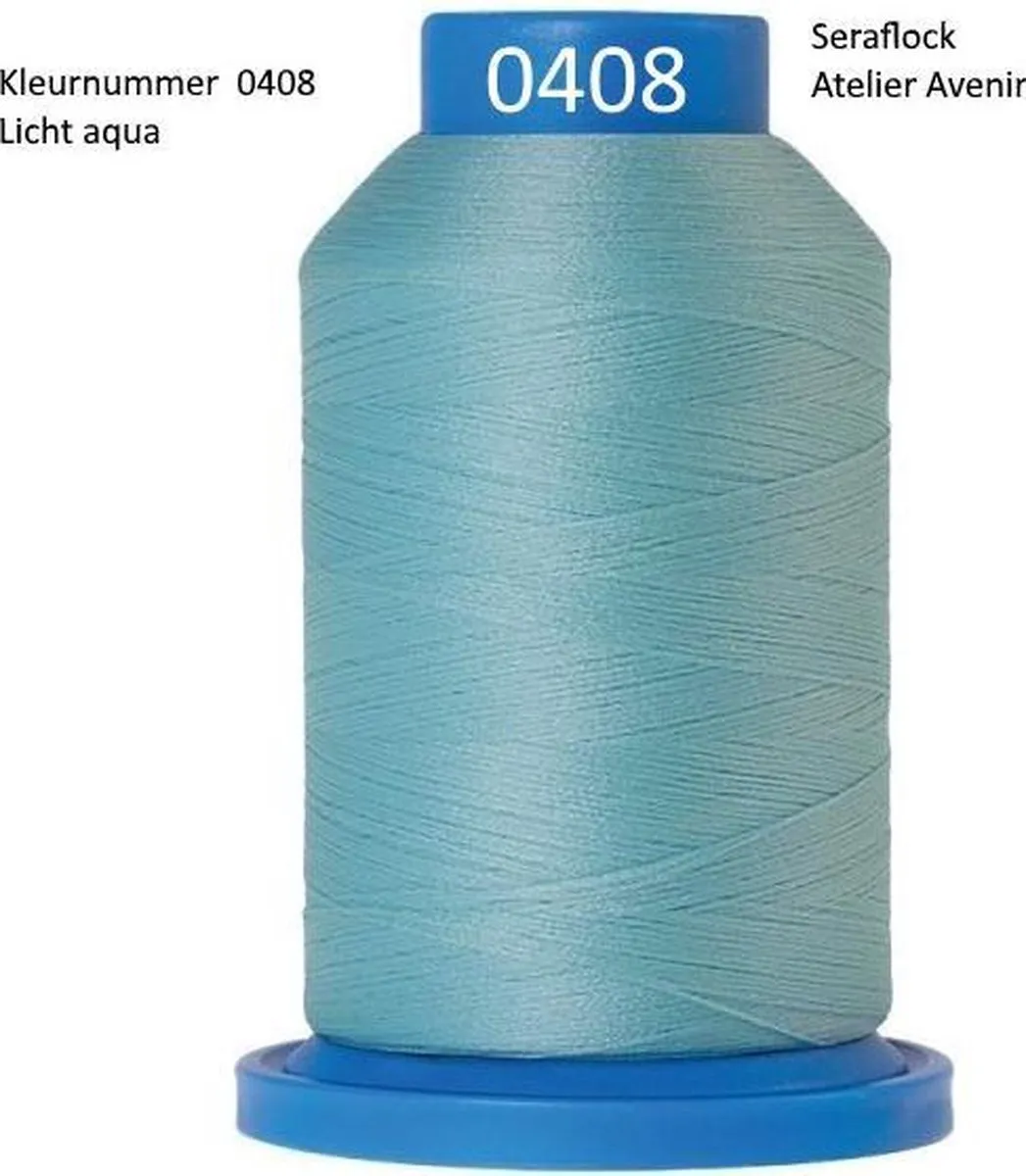 Amann Mettler Seraflock 1000mt Lockgaren - Aqua