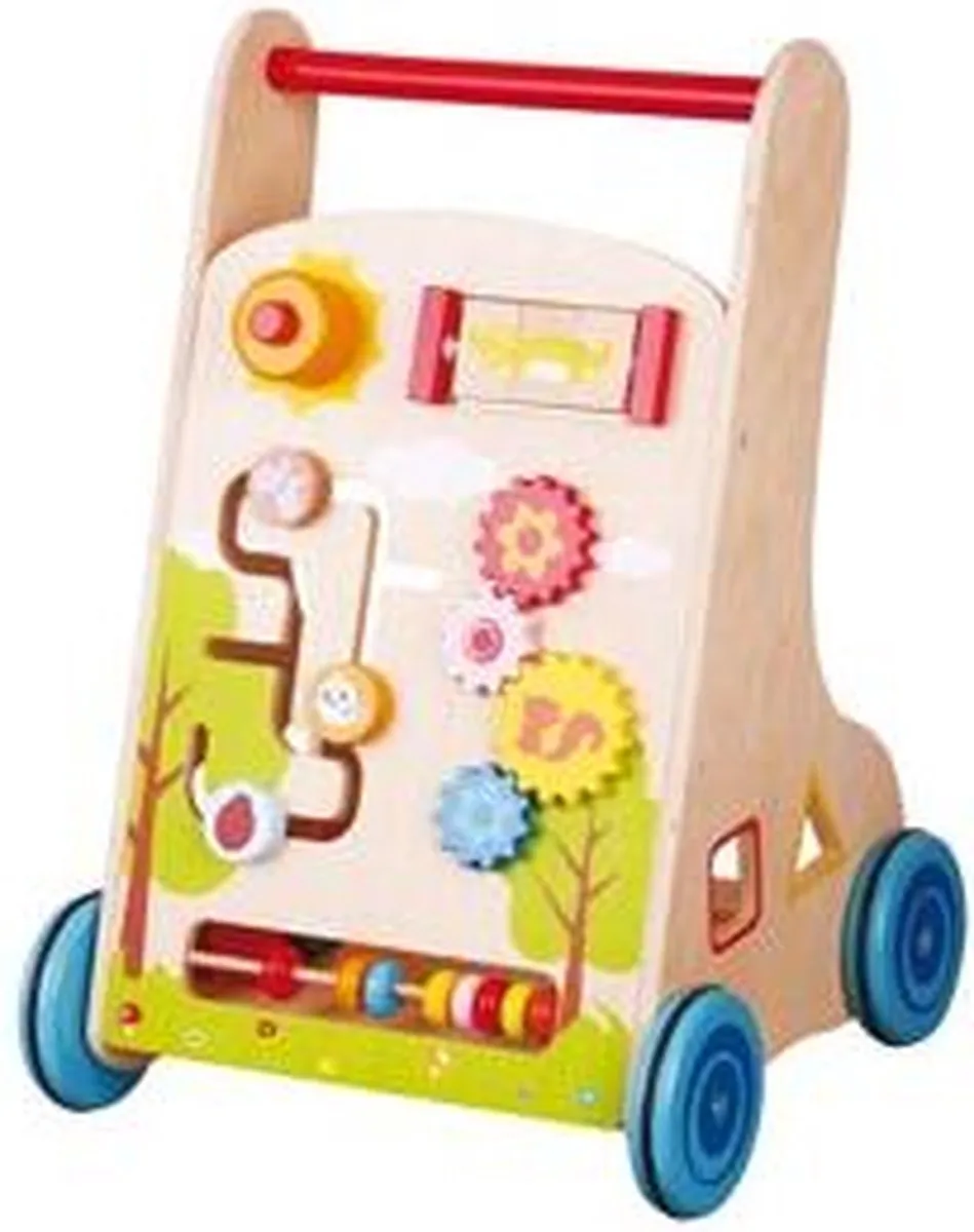 Lelin Toys - Activiteiten Duw en Loopwagen 7-in-1