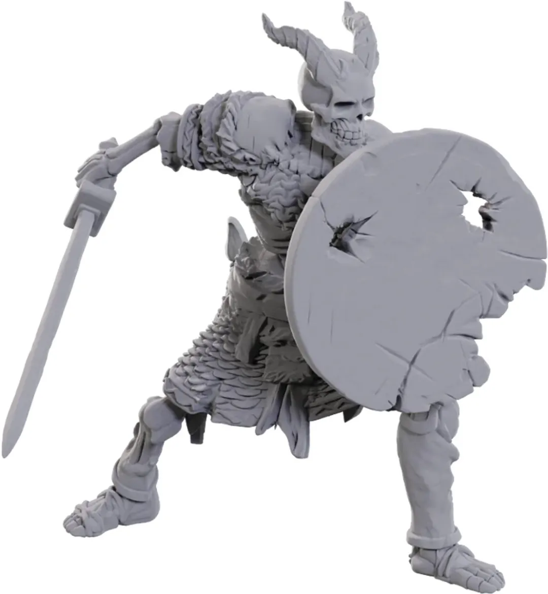 Wizkids D&D Nolzur's Marvelous Miniatures Tiefling Skeleton