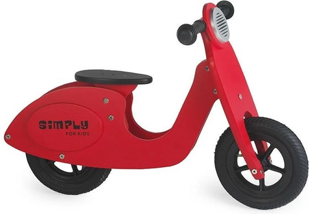 Simply Houten Loopfiets Scooter 12.5 Inch