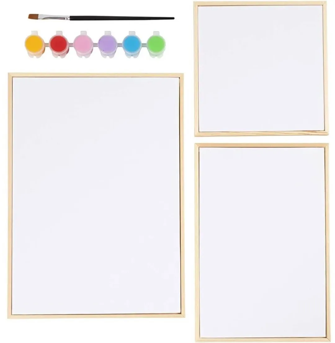 Creativ Company Canvas Panelen Set Multicolor
