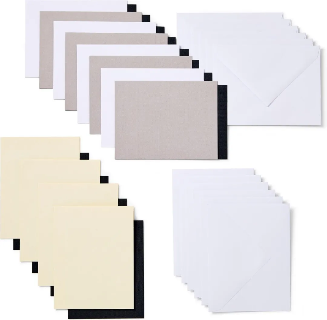 Cricut Insert Cards Neutrals R20 - 12 Stuks - afbeelding 6 van 6