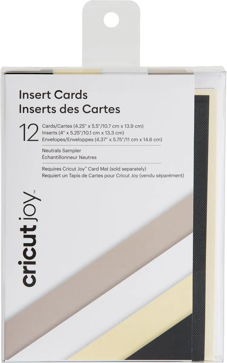 Cricut Insert Cards Neutrals R20