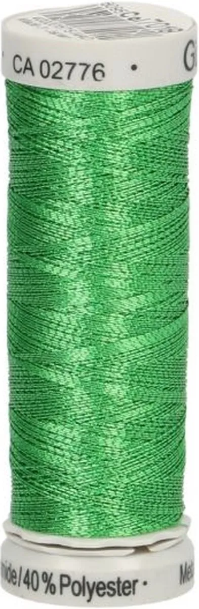 Gutermann Sulky Metallic Borduurgaren 200m - Kleur 7018 Groen