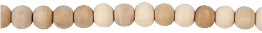 Creativ Company Houten Kralen 5mm - Naturel - 100 Stuks