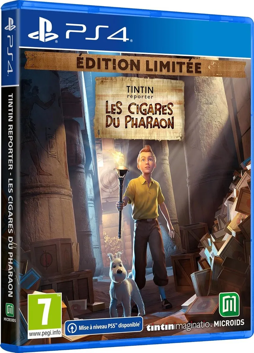 Mindscape Kuifje Reporter: De Sigaren van de Farao Limited Edition - PS4