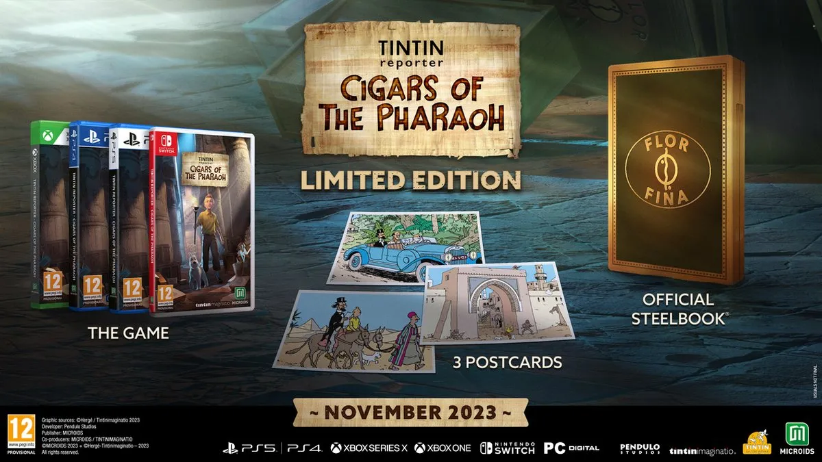 Mindscape Kuifje Reporter: De Sigaren van de Farao Limited Edition - PS4
