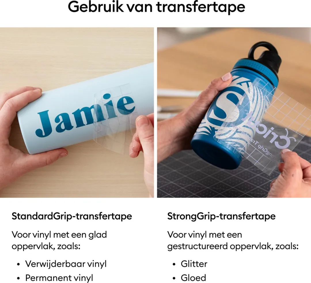 Cricut Transfertape 6,4m - Transparant