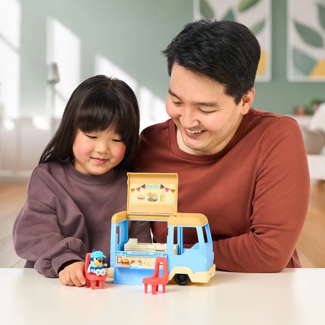 Moose Toys Bluey Foodtruck Chef Speelset - Multikleur