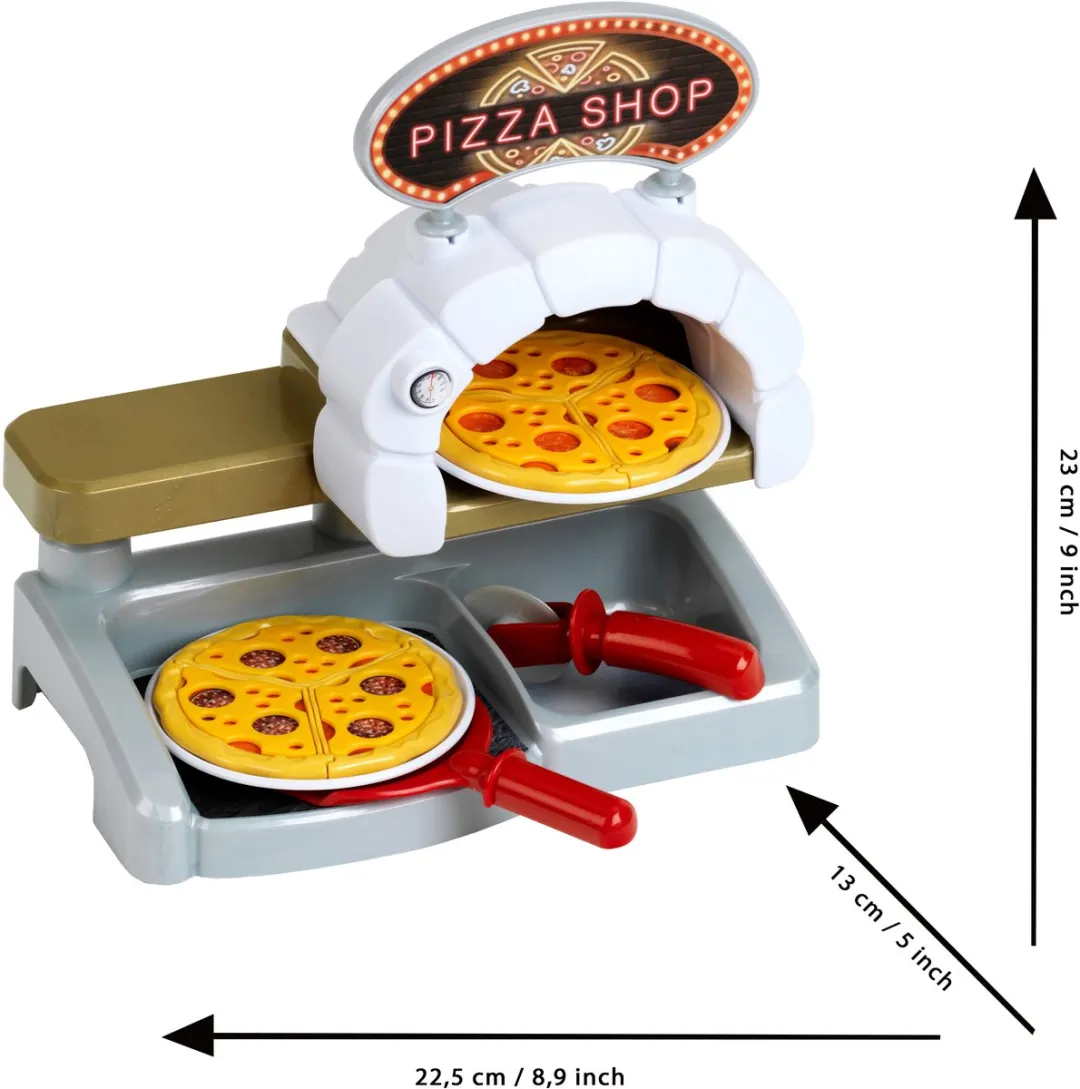 Klein Toys Theo Klein Pizza Station - Geel/Wit
