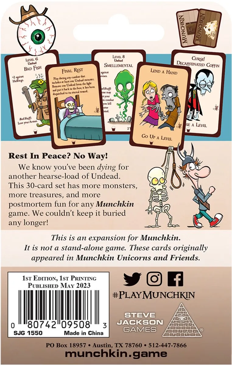 Steve Jackson Games Munchkin Deathly Pail Uitbreiding - 3-6 Spelers