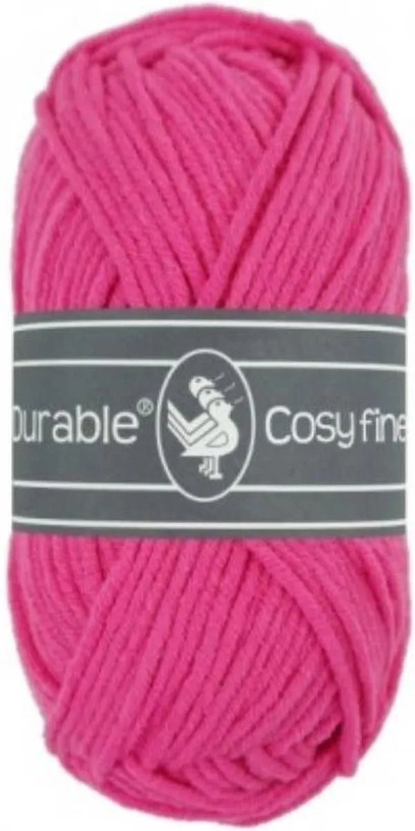 Durable Cosy Fine 1786 - Neon Pink - afbeelding 2 van 6