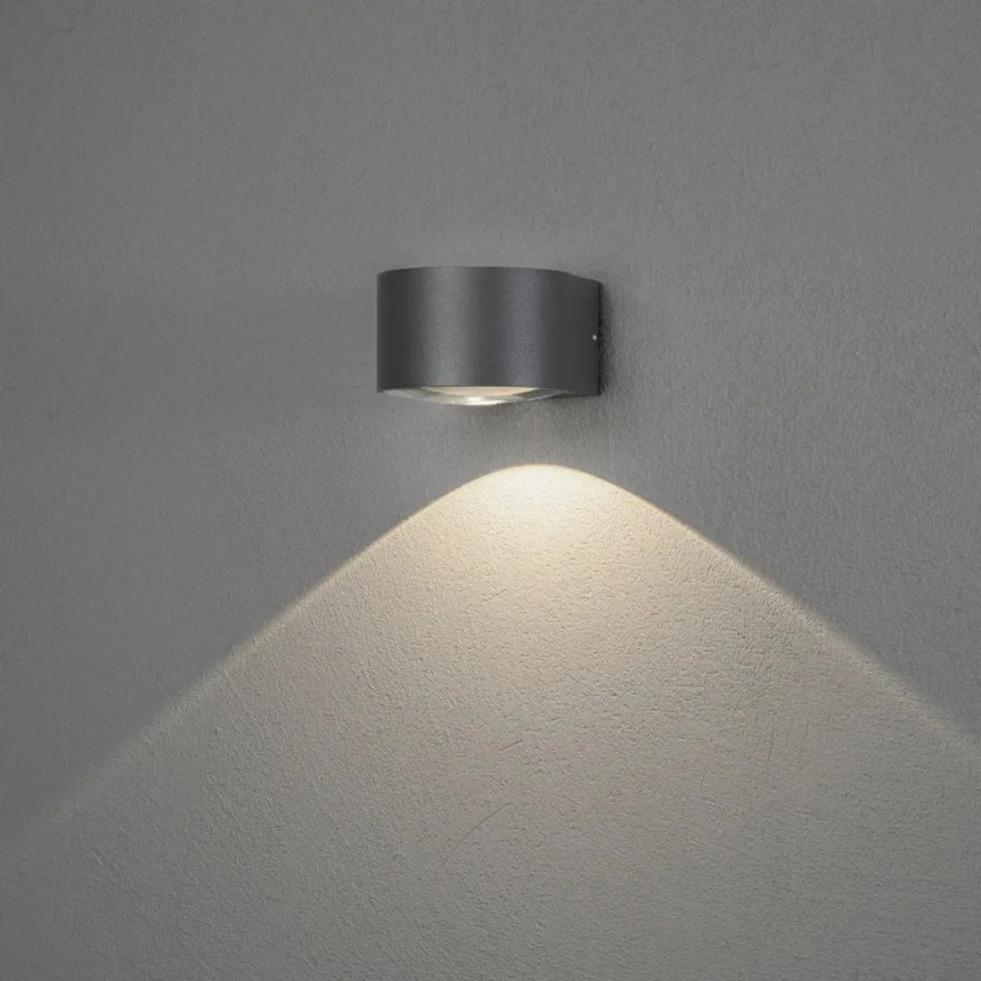 Konstsmide Strakke Downlighter Gela Antraciet - 6W