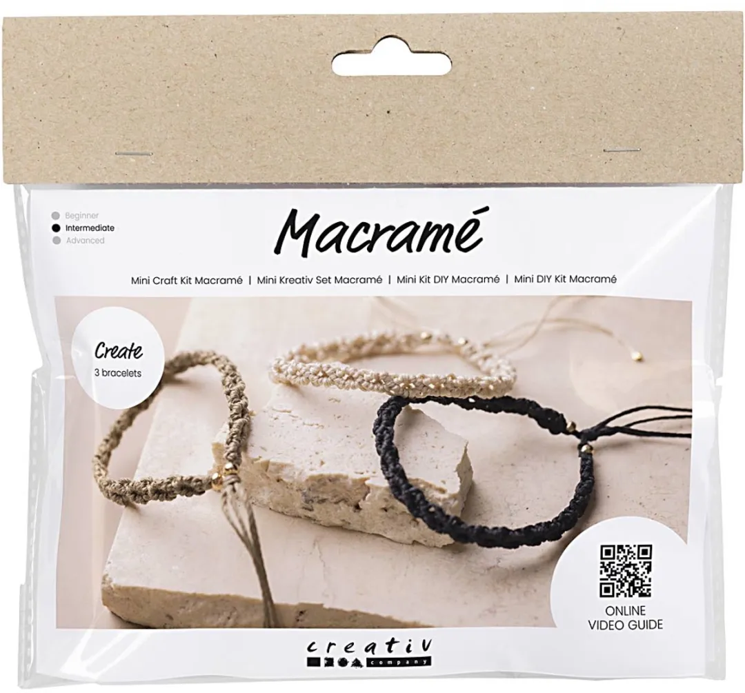 Creativ Company Mini Hobbyset Macramé Armbanden