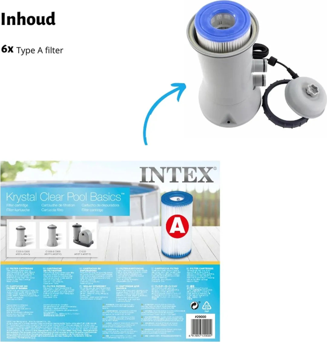 Intex Easy Set Zwembad 366x76cm - Blauw - 5621L - afbeelding 6 van 6