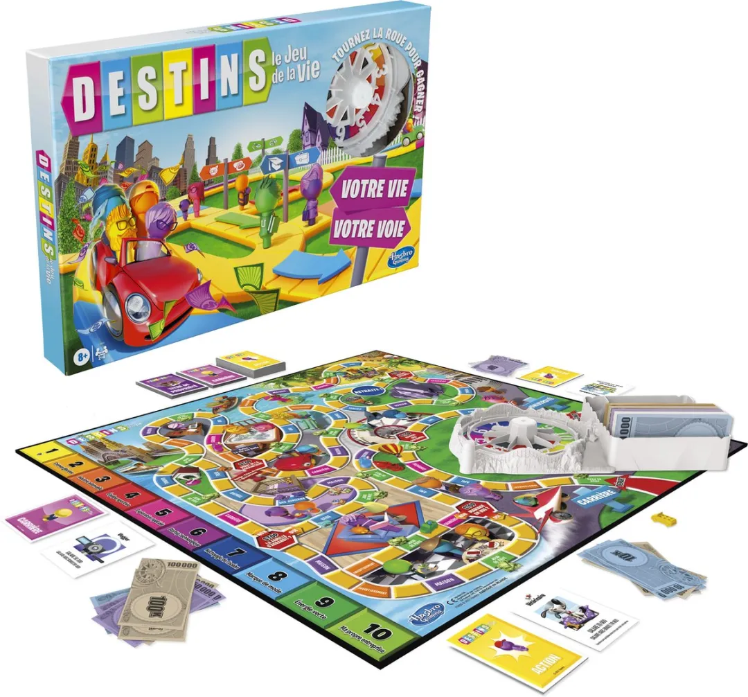 Hasbro Gaming Levensweg - 2-4 Spelers - afbeelding 6 van 6