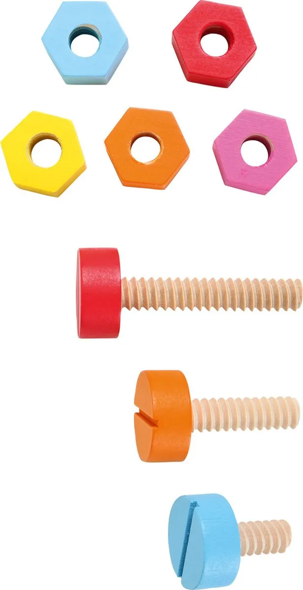 Small Foot Houten Gereedschapsriem - Wit