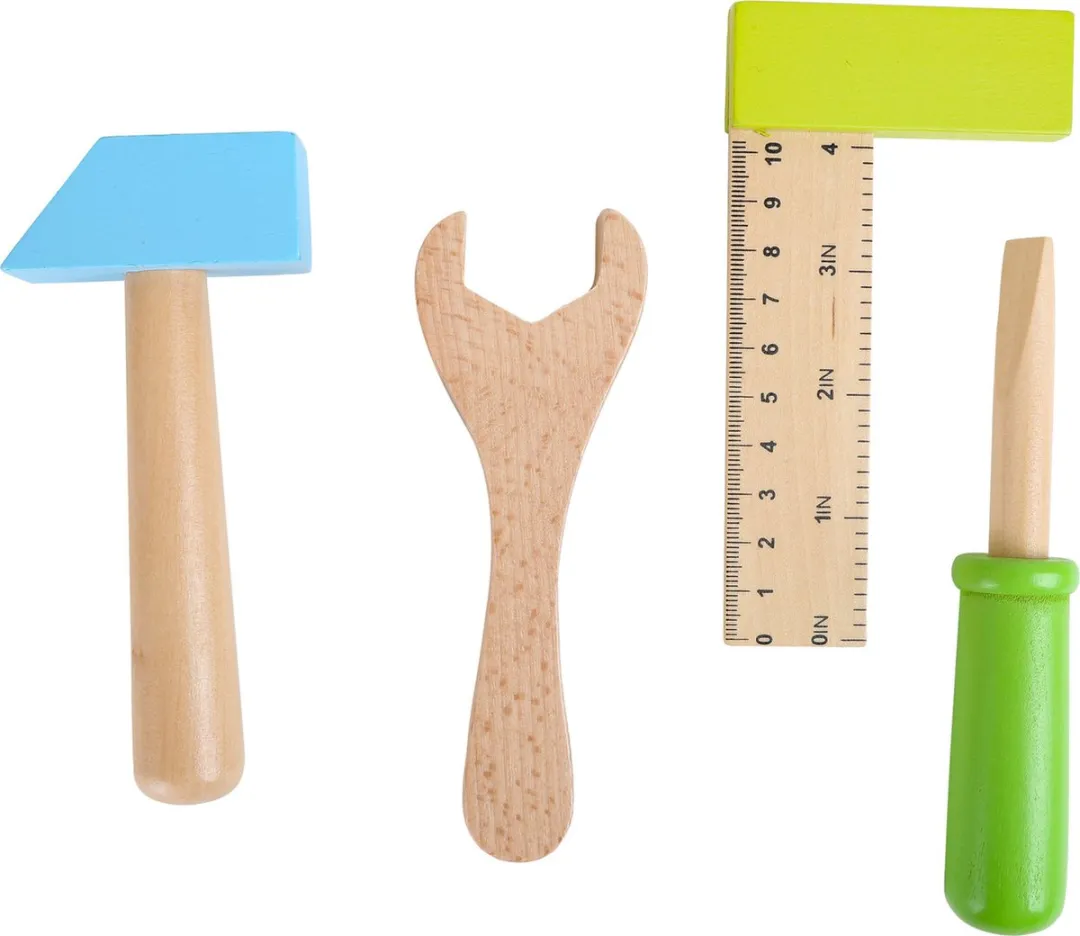 Small Foot Houten Gereedschapsriem - Wit