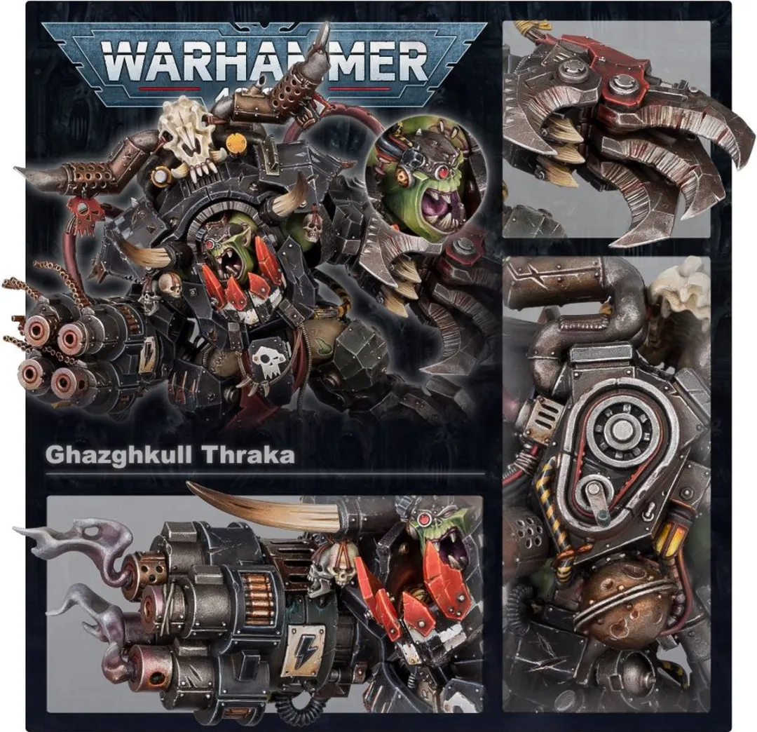 Games Workshop Warhammer 40.000 Ork Ghazghkull Thraka - 61 Onderdelen - afbeelding 6 van 6