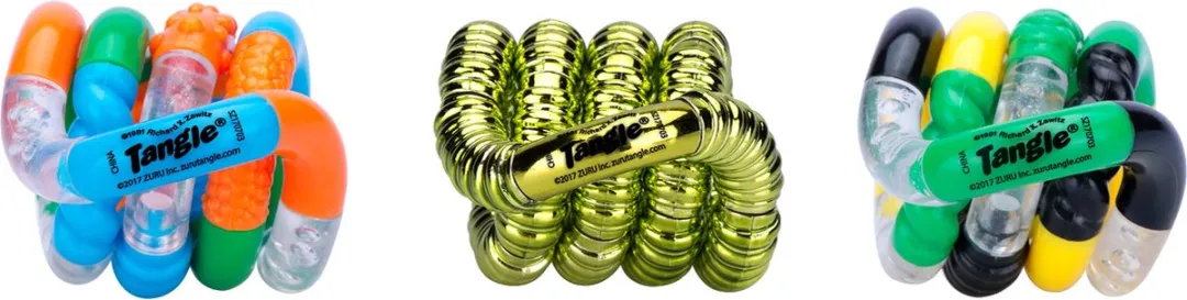 Tangle Toys Textured Junior 3-Pack