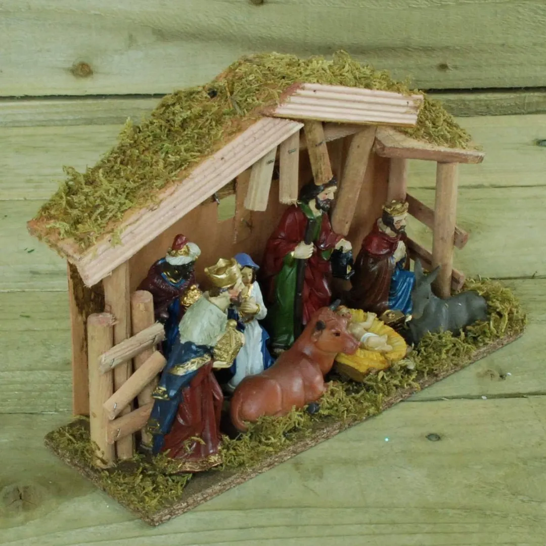 Kaemingk Kerststal - 8 Figuren 12cm