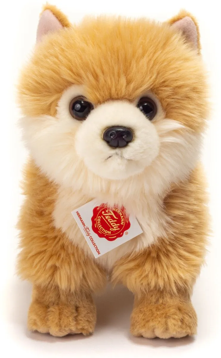 Teddy Hermann Knuffeldier Dwerg Keeshond - Lichtbruin 22cm
