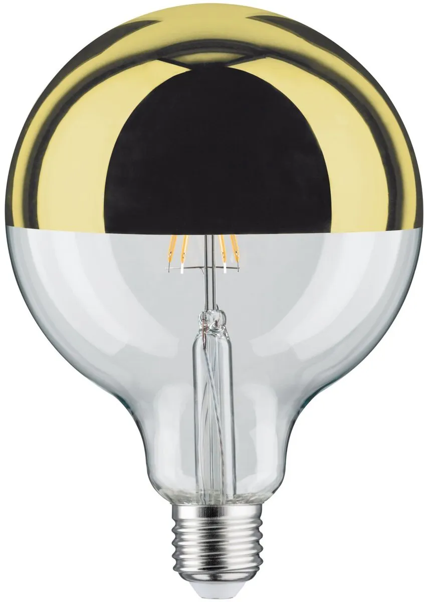 Paulmann Modern Classic Edition LED Globe Kopspiegel E27 G125 600lm - Goud