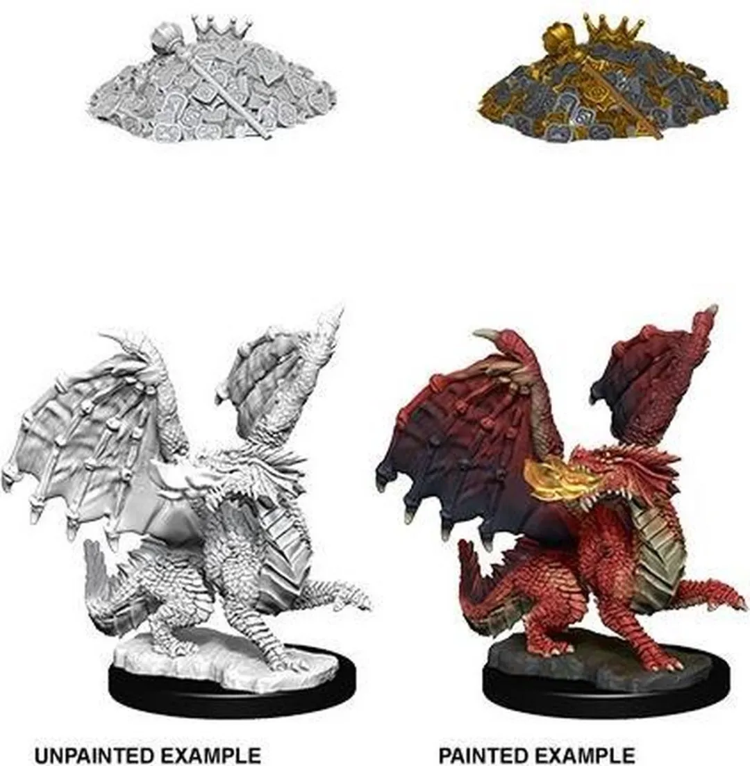 Wizkids Nolzur's Marvelous Red Dragon Wyrmling Miniatuur
