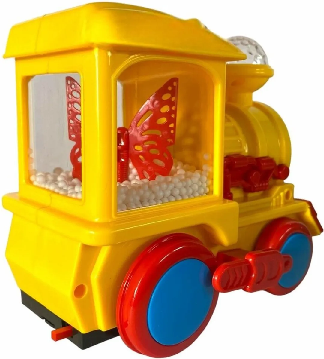 YJ Toys Chook Chook Zelfrijdende Trein Geel - 3x AAA