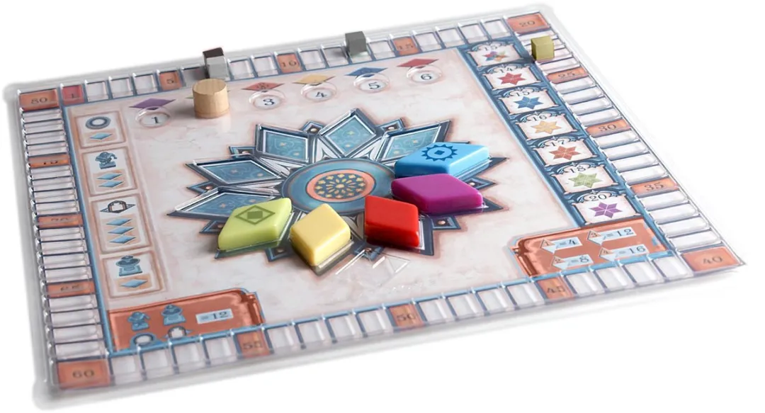 Next Move Games - Azul Glanzend Paviljoen - uitbreiding- Bordspel - Geschikt voor 2-4 Spelers