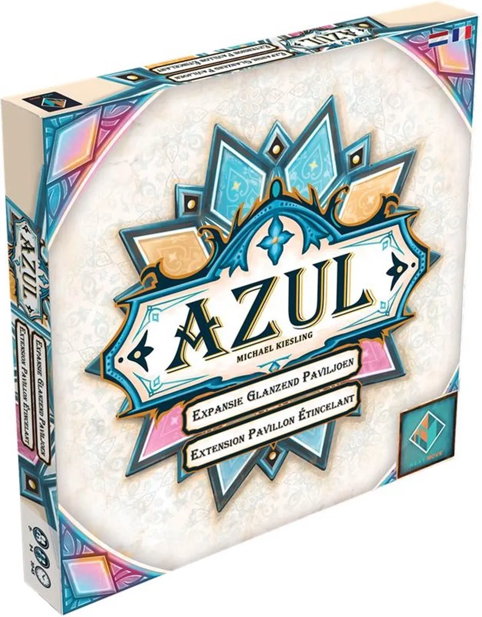 Next Move Games - Azul Glanzend Paviljoen - uitbreiding- Bordspel - Geschikt voor 2-4 Spelers