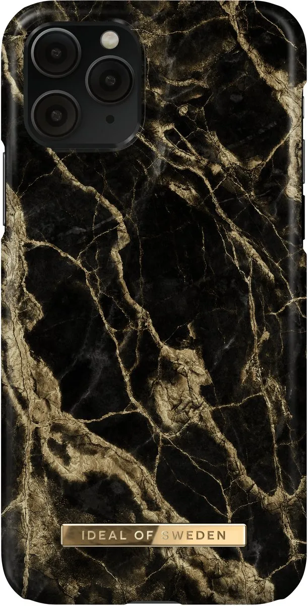 iDeal of Sweden iPhone 11 Pro/XS/X Hoesje Golden Smoke Marble