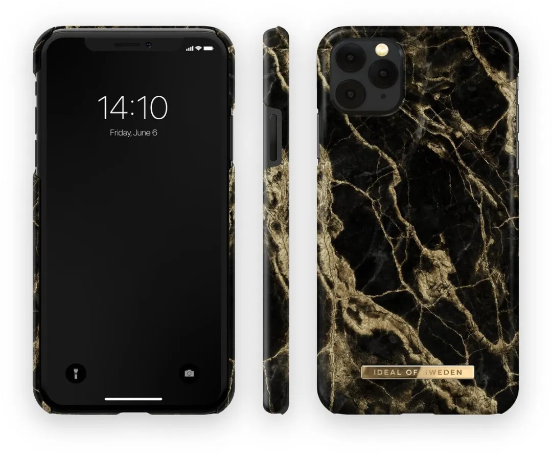 iDeal of Sweden iPhone 11 Pro/XS/X Hoesje Golden Smoke Marble
