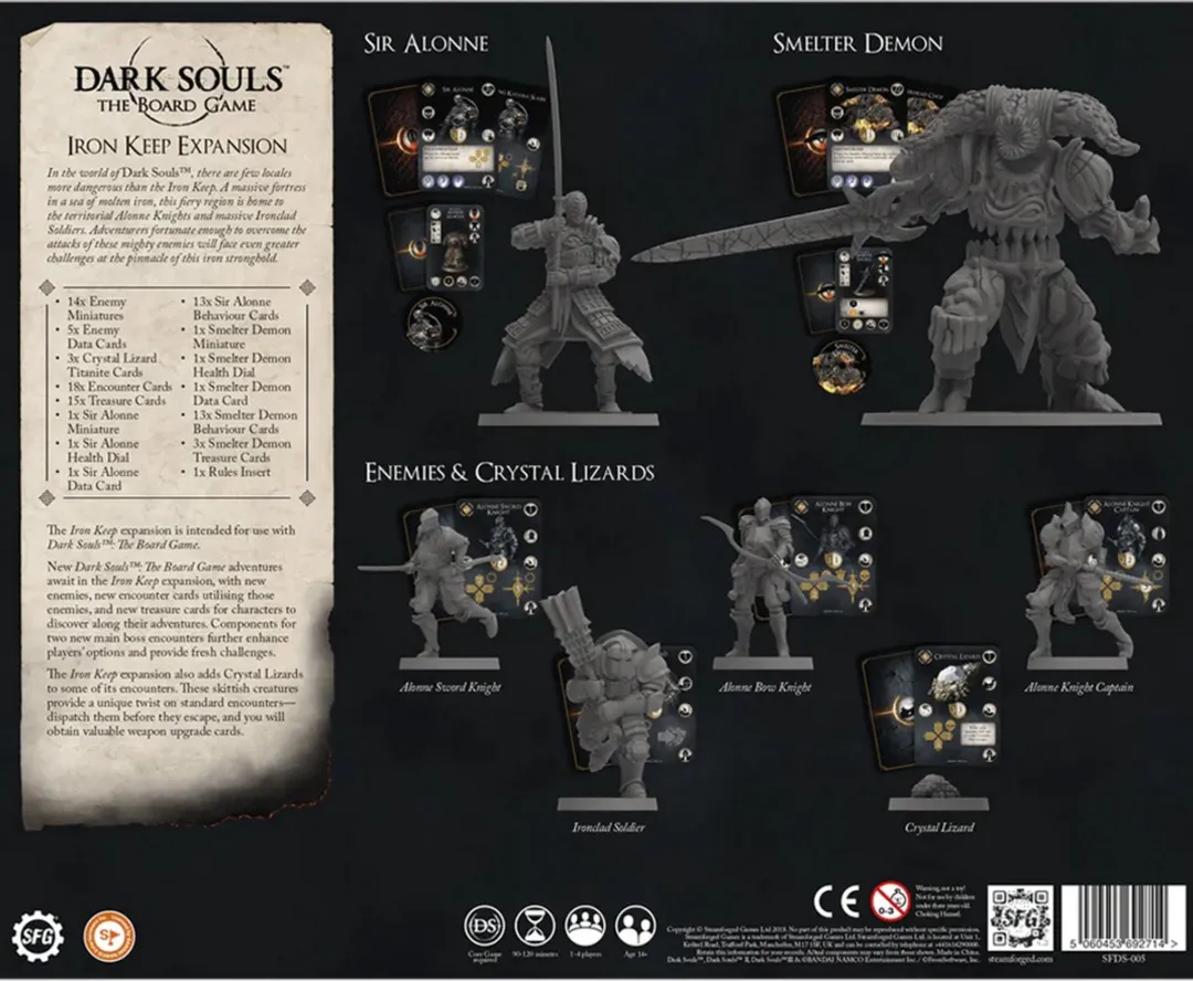 Steamforged Games Dark Souls Iron Keep Expansion