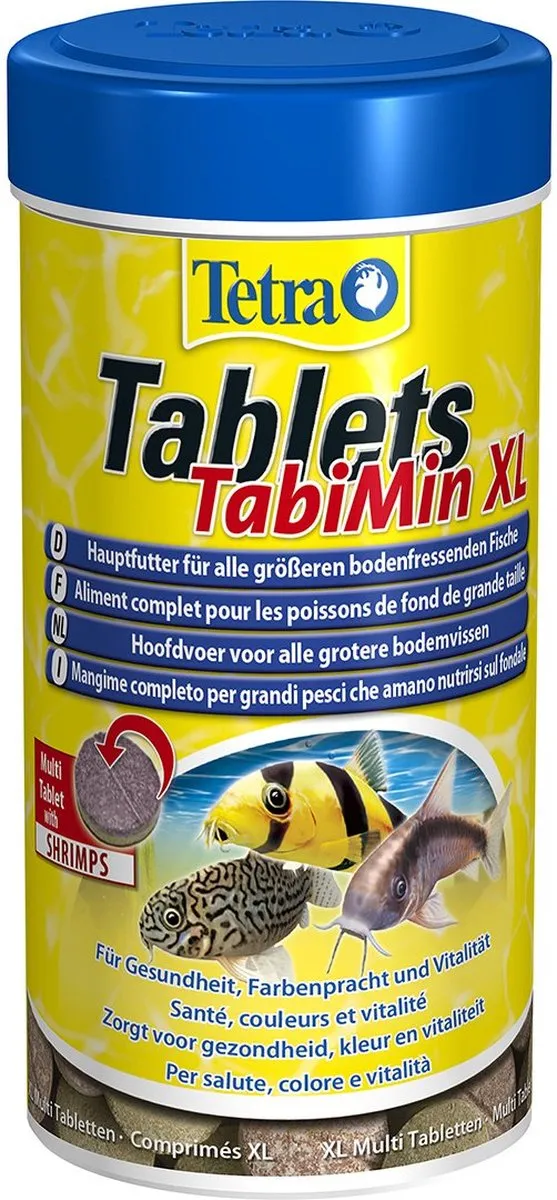 Tetra Tablets Tabimin XL Vissenvoer - 133 Tabletten