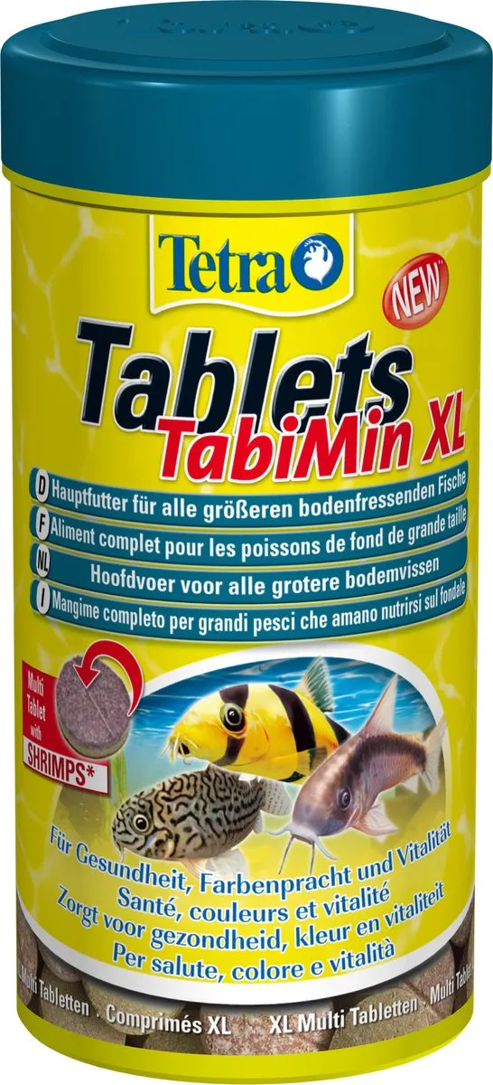 Tetra Tablets Tabimin XL Vissenvoer - 133 Tabletten