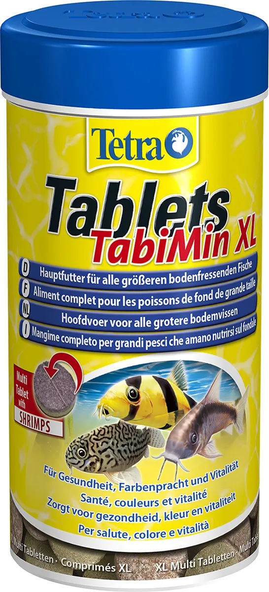 Tetra Tablets Tabimin XL Vissenvoer - 133 Tabletten