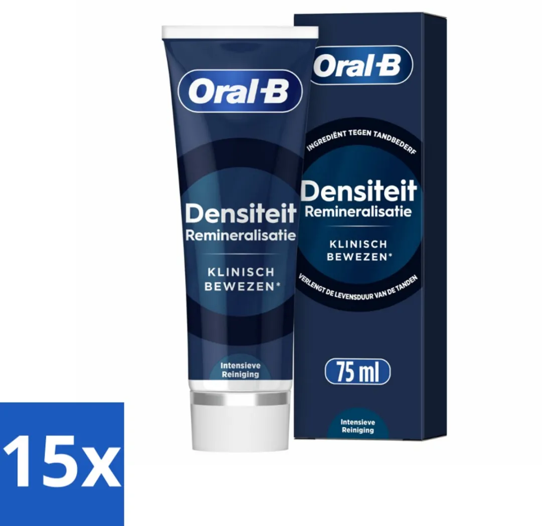 15 x Oral-B - Pro Science – Tandpasta – Clinical Density – 75 ml - Koffie - Koffiezetapparaat - Koffiezetapparaat