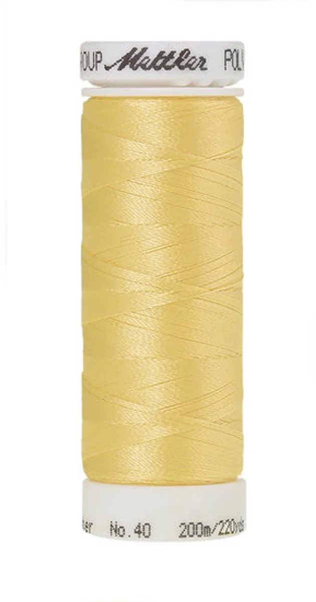 Amann Mettler Polysheen Borduurgaren Geel 200m