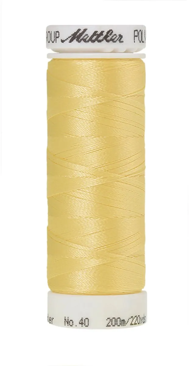 Amann Mettler Polysheen Borduurgaren Geel 200m