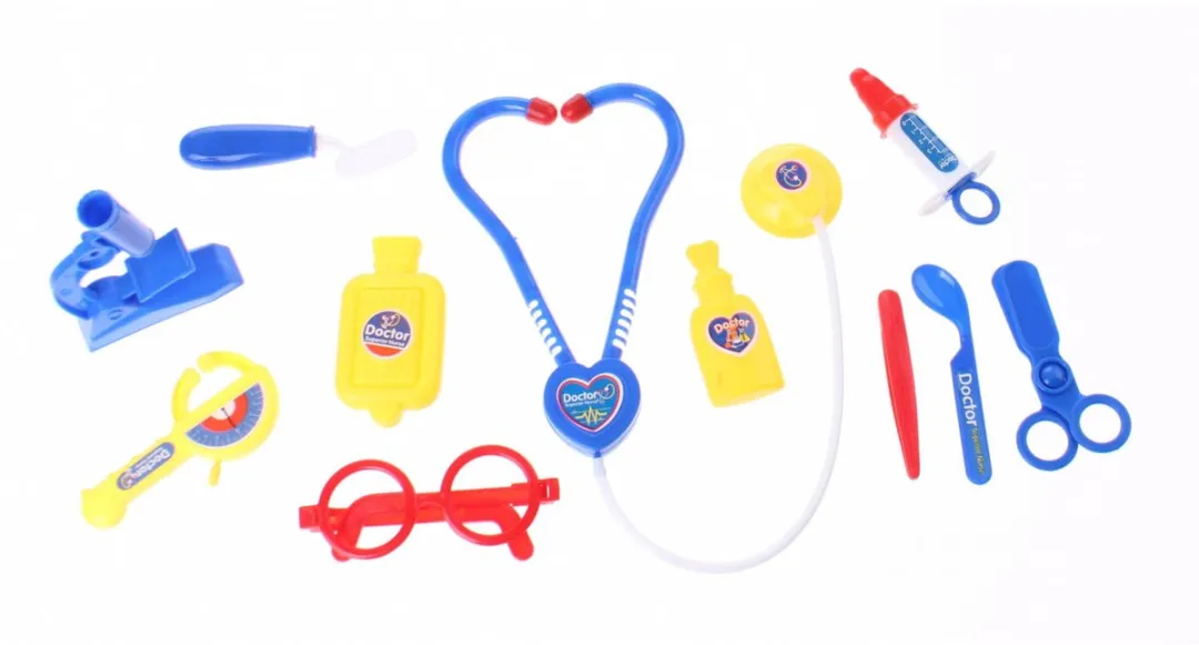 Jonotoys Dokterskoffer 13-delig - Rood