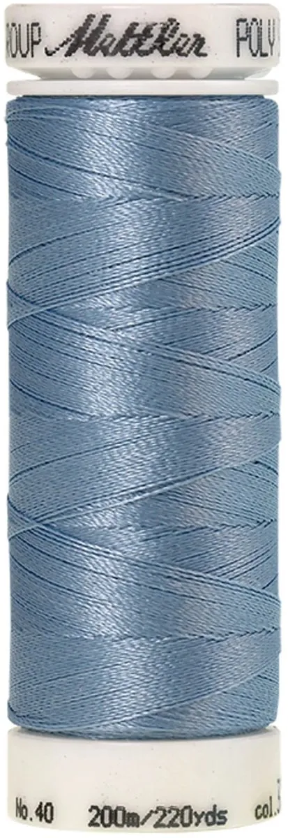 Amann Mettler Polysheen Borduurgaren 200m - Blauw