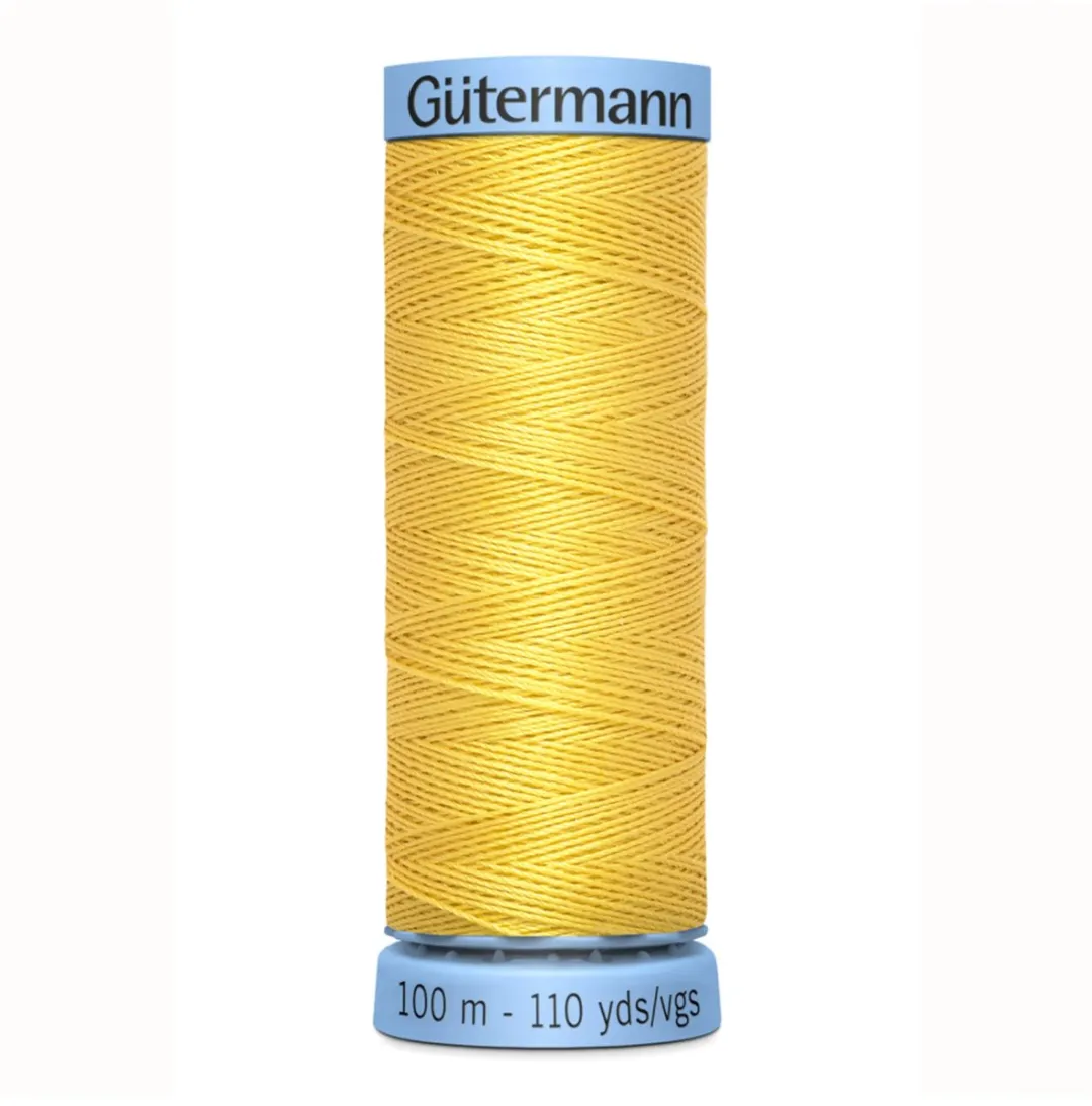Gutermann Zijde Garen 100m - Zwart/Grijs/Wit